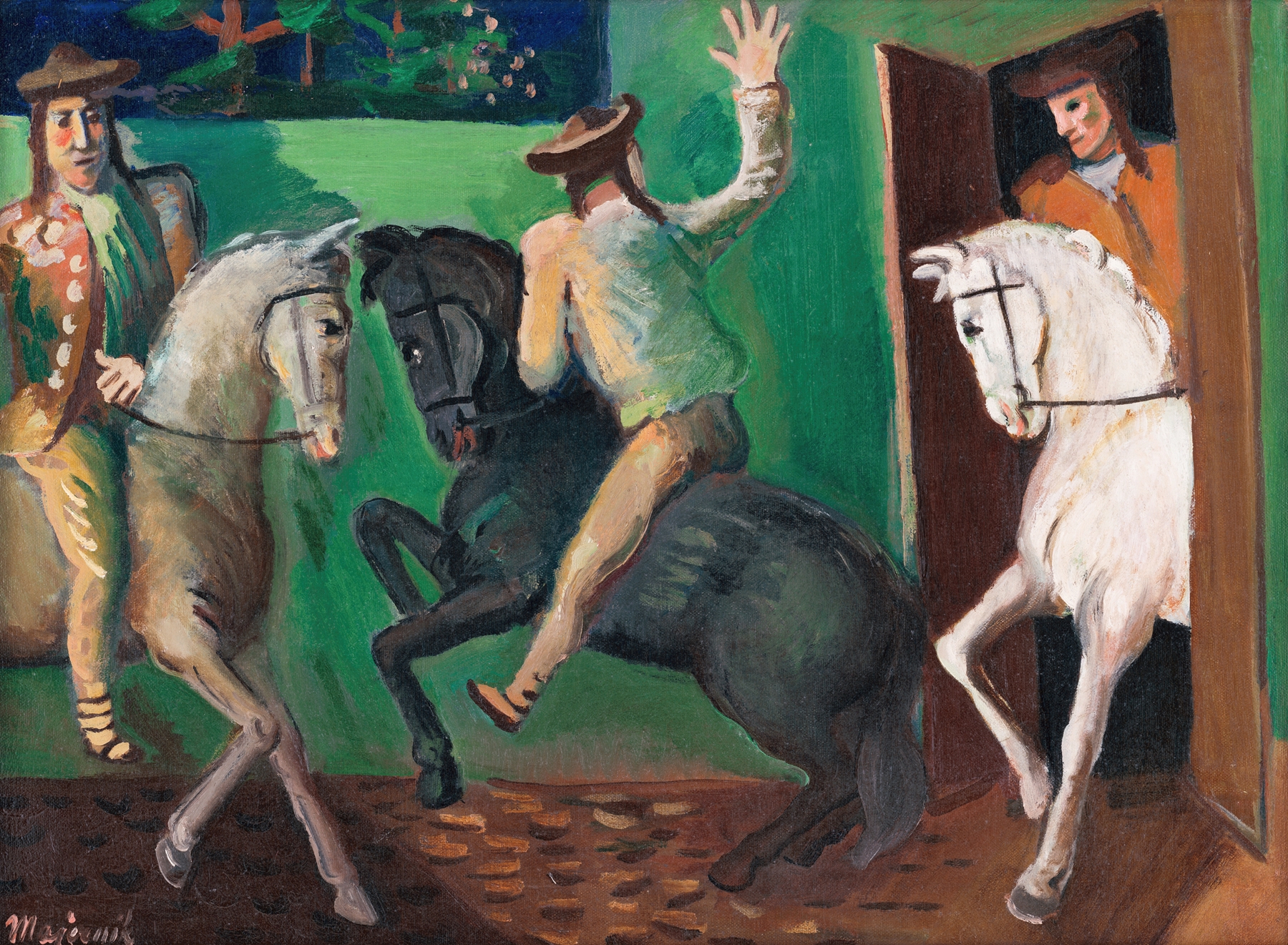 Cyprián Majerník — Riders (On Horses)